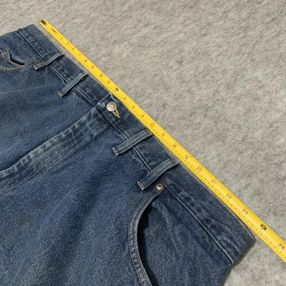 Wrangler Authentics Men's Dark Stonewash Jeans 100% Cotton (ZM200SD) Size 48x32